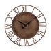 Metal Roman Numeral Outdoor Wall Clock
