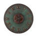 Metal Roman Numeral Wall Clock