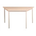 Trapezoid Tapered Leg Table