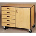 4000 Series Low Storage Mobile Cabinet