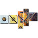 5 Piece 'Swag Surfers' Canvas Art Set