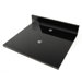 22" x 20" Square Front Stone Vanity Top for Iron Stand and Vessel Sink