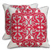Tribal Cotton / Linen Jolie Accent Pillow