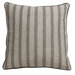 Utilitarian Linen S. Street Black Accent Pillow