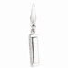 Sterling Silver 3D Harmonica Charm