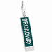 Sterling Silver Broadway Charm