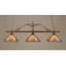 3 Light Square Kitchen Island Pendant