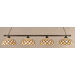 Any 4 Light Square Kitchen Island Pendant
