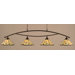 Bow 4 Light Kitchen Island Pendant