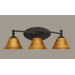 Capri 3 Light Bath Vanity Light