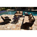 Hudson Deep Seating Chair with Cushion (Set of 2)