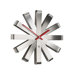 Ribbon Clock in Steel