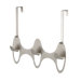 Peel Over Door Triple Hook in Nickel