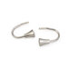 Tap Holdback in Nickel (Set of 2)