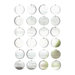 Pixical Wall D&eacute;cor (Set of 24)