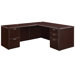 Fairplex Right/Left Junior Executive "L" Desk with 6 Drawers