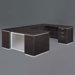 Pimlico Right U-Shape Executive Desk (Flat Pack)