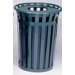 Stadium Series SMB Round 36 Gallon Receptacle with Dome Top Lid