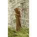 Animals Maccau on Perch Statue