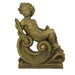 Fall Angel on Scroll Statue