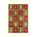Legacy Green/Rust Rug