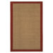 Raffia Red Reed Rug