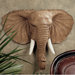 Lord Earl Houghton's Elephant Wall Sculpture
