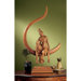 Chinese Goddess of Compassion and Mercy Guan Yin Sculpture in Terra Cotta