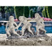 Ring Around The Rosie Dancing Little Girls Statue