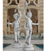 Lighting The Heavens Grande Cherub Sentinel Statue (Set of 2)