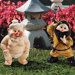Far East Gnome Statue Set Statue