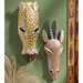 African Serengeti Tribal-Style Animal Wall Mask Set