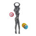 Las Vegas Showgirl Cast Iron Bottle Opener