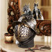 Dragon Warrior Helmet Illuminated Sculpture