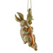 The Carrot Caper Swinging Bunny Rabbit Statue