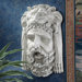 Hercules Bust with Nemean Lion Headdress Wall Sculpture