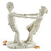 Little Girl and Boy Dancing Garden Statue