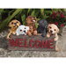 The Puppy Parade Garden Sign