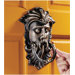 Sutherland House Greenman Authentic Foundry Door Knocker