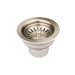 3.5" Basket Strainer for Deep Fireclay Applications