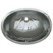 Decorative Undermount Oval "Fleur De Lise" Patter Basin