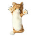 Long-Sleeved Ginger Cat Glove Puppet