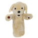 Long-Sleeved Labrador Glove Puppet in Yellow
