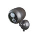 Battery Powered Motion Sensing LED Remote Outdoor Security Spotlight