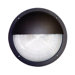 Decorative Round Outdoor Wall Light in Cross Bronze