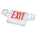 Combo LED Exit Sign and Emergency Light