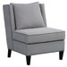 Madison Park Dexter Fabric Slipper Chair