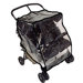 Twin Side-by-Side Stroller Rain and WeatherBug Cover