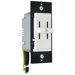 TradeMaster 300W Decorator Dual Slide Two Single Pole Dimmers in Ivory