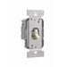 TradeMaster 1000W Lighted Single Pole Toggle Dimmer Switch in Ivory